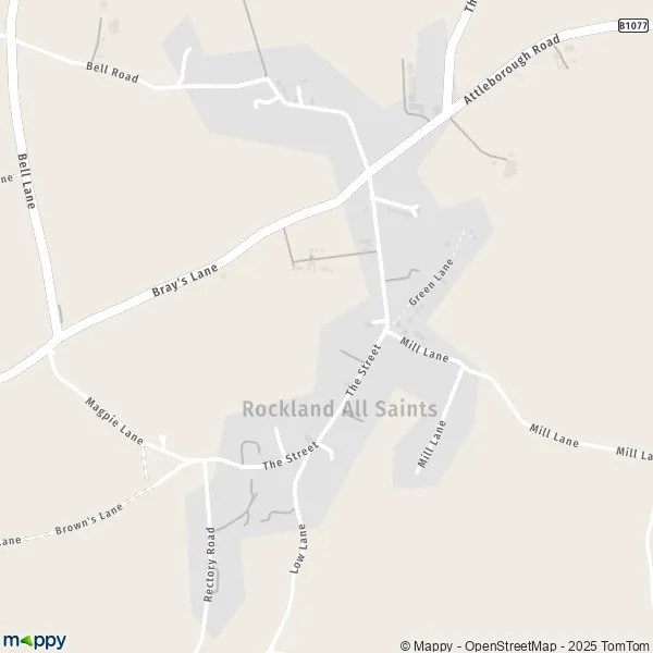 Map Breckland map of Breckland (NR17 1) and practical information